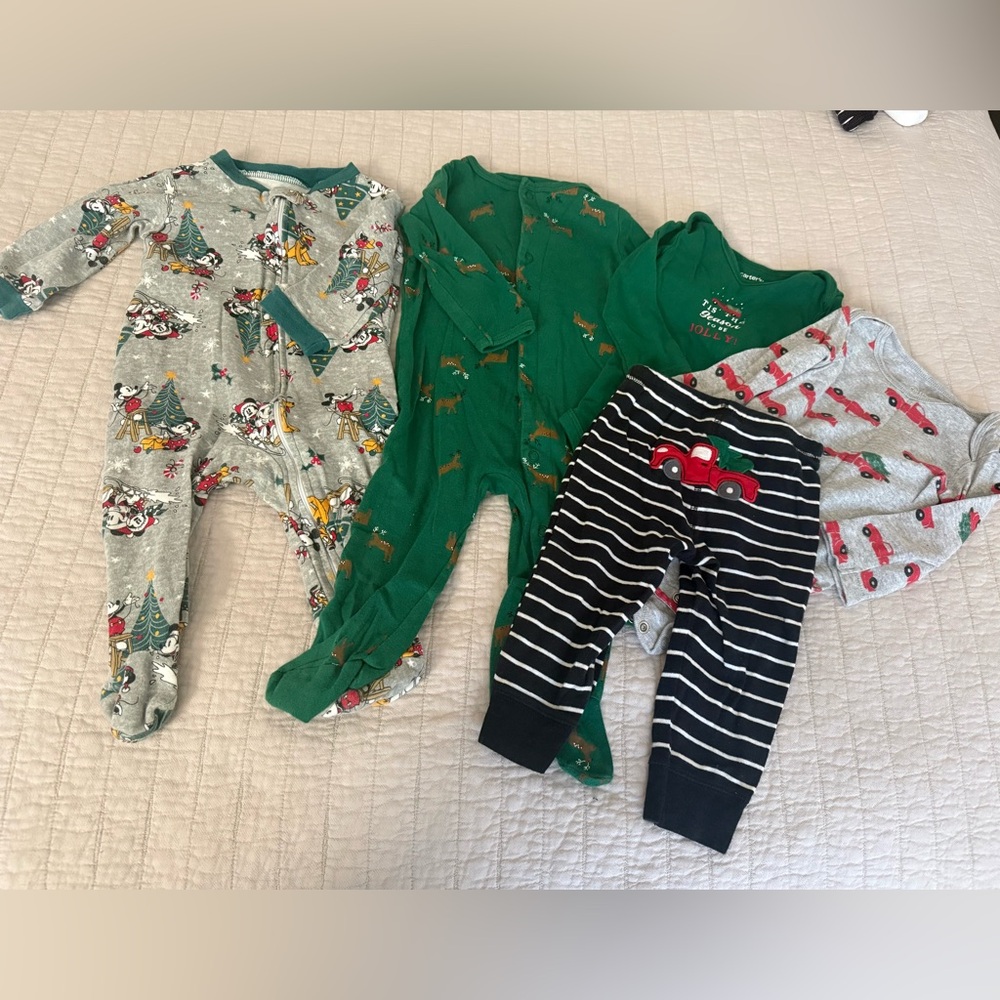 Christmas baby boy bundle